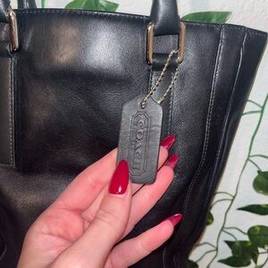 Vintage legacy bag Coach Black Leather Tote Bag
